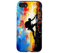 Climb Beyond Limits Abstract Mountain Climbing Adventure Art Case for iPhone SE (2020) / 7/8