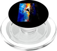 Climb Beyond Limits Abstract Mountain Climbing Adventure Art PopSockets PopGrip for MagSafe