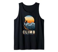 Climb Beyond Limits Rock Climbing Hiking Mountain Tank Top