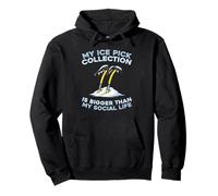 Climb - Climber Ice Climbing Pullover Hoodie