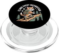 Climb Every Meowntain Cat Hiking Humor PopSockets PopGrip for MagSafe