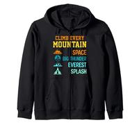 Climb Every Mountain Big Thunder Space Splash Everest Zip Hoodie