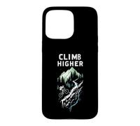 CLIMB HIGHER Adventure for Mountain Biking Lovers Case for iPhone 15 Pro Max