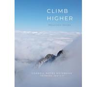 Climb Higher: Cornell Notes Notebook: 110 Pages | 8.5 x 11 | Minimalist Mountain Design