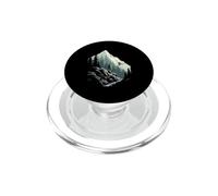 CLIMB HIGHER Mountain Biker Jumping Over Rocks PopSockets PopGrip for MagSafe