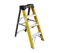 GPC Industries GFS34z Climb-it Glass Fibre Swingback Stepladder 4 Tread