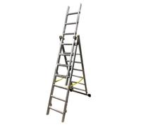 Climb-It Combination Ladder - 3 x 11 Rung
