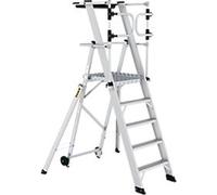 Climb-It Platform Steps CAG305 Silver 172.5 x 101 x 222.4 cm