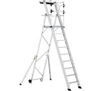 Climb-It Platform Steps CAG309 Silver 172.5 x 140 x 322.4 cm