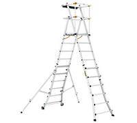 Climb-It Platform Steps CAT411 Silver 91.7 x 241 x 372.3 cm