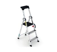Climb-It Professional 3 Tread Step Ladder with Carry Handle Aluminium