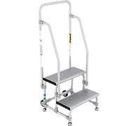 Climb-It Stepladder CAA202 Silver 58 x 64 x 143 cm