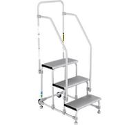 Climb-It Stepladder CAA203 Silver 58 x 93.3 x 168 cm