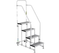 Climb-It Stepladder CAA204 Silver 58 x 115.7 x 193 cm