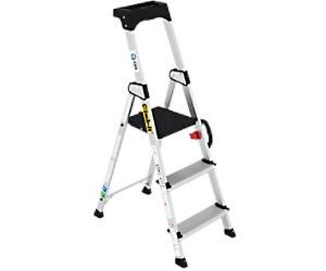 Climb-It Stepladder CAH103 Silver 43.6 x 75.9 x 126.8 cm