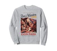 Climb the Red Rocks Zion Canyon - Zion National Park Sweatshirt