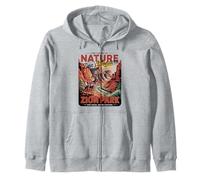 Climb the Red Rocks Zion National Park Zip Hoodie