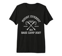 Climbed Base Camp Mount Everest 2027 Hike South Base Nepal Premium T-Shirt