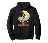 Climber Annapurna Mountain Mountaineer Hike Nepal Trail Pullover Hoodie