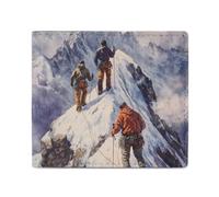 Climber Climb Climbing to The Top Classic Mens Wallet Slim Leather Card Holder Bifold Wallets Front Pocket