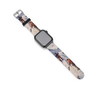 Climber Climb Climbing to The Top Silicone Watch Strap Compatible with IWatch Adjustable Sports Band Unisex 42mm/44mm