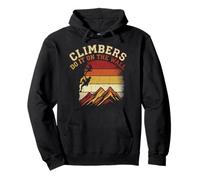 Climbers Do It On The Wall Rock Climbing Pullover Hoodie