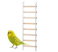 Climbing Bar Ladder - Cage Parch Toy with 360° Swivel Hook | Parrot Climbing Toys and Cage Accessories Cage Accessories for Parakeet, Parrot, Love Bird, Birds Training, Entertainment