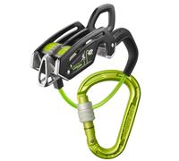Climbing belayer Edelrid Giga Jul Belay Kit Strike Screw Green One size