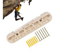 Climbing Board - Fingerboard Grabber Tool, Wooden Rock Board, Mountable Pull Up Bar, Ergonomic Wall Frame, Durable Climbing Equipment | for Home Gym, Home Gym
