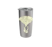 Climbing Bouldering in Front of the Big Moon Stainless Steel Insulated Tumbler