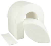 Climbing bridge, tunnel, soft set, soft play, nursery, 2 elements soft play ball (colour: white)