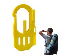 Climbing Carabiner, 4 in 1 Survival Clip - Lightweight PP Material, Weather Resistant Equipment, Compact Key Holder | Safety Equipment