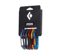 Black Diamond Mini Wire Snap Hook 6 Units Multicolor