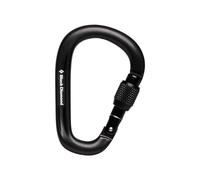 Black Diamaond Pearlock Screwgate Carabiner - Black
