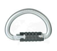 Climbing Carabiner Clip Safety D Shape | Hammock carabiner with locking mechanism for the safety of pets in camping and mountaineering