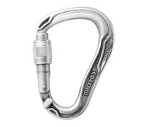 Climbing carabiner Edelrid HMS Bullet Screw Argenté TU