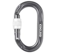 Climbing carabiner Edelrid Kiwi Screw Argenté TU