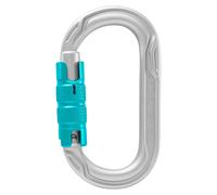 Climbing carabiner Edelrid Oval Power 2500 Triple Argenté TU