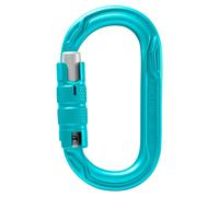 Climbing carabiner Edelrid Oval Power 2500 Triple Bleu TU