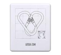 'Climbing Carabiner Hook Heart' Sliding Puzzle (PZ00035790)