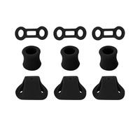 Climbing Carabiner Positioning Ring,Lightweight Quick-Release - Black Climbing Rigging Ropes Fixing Stopper - for Rappelling Mountaineering Cave Exploration Rescue Gear