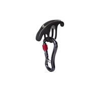 Climbing carabiner with screw and bow Ocun Condor Black One size