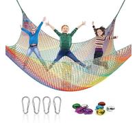 Climbing Cargo Net, Playground Safety Net, Double Layers Climbing Cargo Net, Kids Backyard Climbing Net, For Tree House And Outdoor Adventure