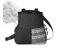Climbing Chalk Bag | Climbing Chalk Bucket | Wide Opening Leakproof Magnesium Pouch for Outdoor Workout Indoor Lifting Gymnastics Bouldering Tennis Baseball Bowling
