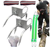 Climbing Claws | Cleats for Tall Tree Jobs - Portable Equipment Safe for Outdoor Activities Fruit Harvesting Hunting Construction