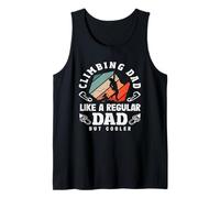 Climbing Dad Like A Regular Dad But Cooler Funny Tank Top