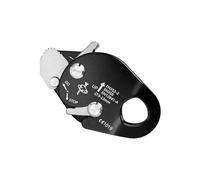 Climbing Descender Tool, Belay Safety Device, Aluminum Auto Lock System, High Strength Durable Lightweight Safety Control Mechanism, Mountaineering Use for Rock Tree Mountain Fire Escape Outdoor