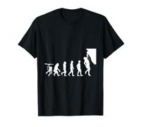 Climbing Evolution Bouldering Climber Mountain T-Shirt