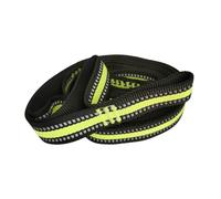 Climbing Foot Ladder - 200 x 2 cm Rope Webbing Rope Polyester Buckle Strap Portable Hanging Ladder with Reflective Strips | Powerful Training Tool for Climbing Courts