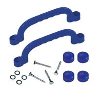 Climbing Frame Handles 25x7.5cm Non-Slip Playground Safety Handles Rustproof Handle Bars Reusable Supplies for Backyard Outdoor Adventure Gym Playground Indoor Climbing School